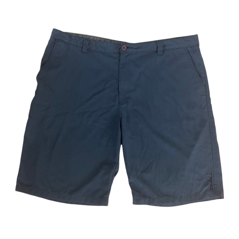 Men's O'Neill Blue Chino Shorts Golf Outdoor Small Rip By Pocket Size 40